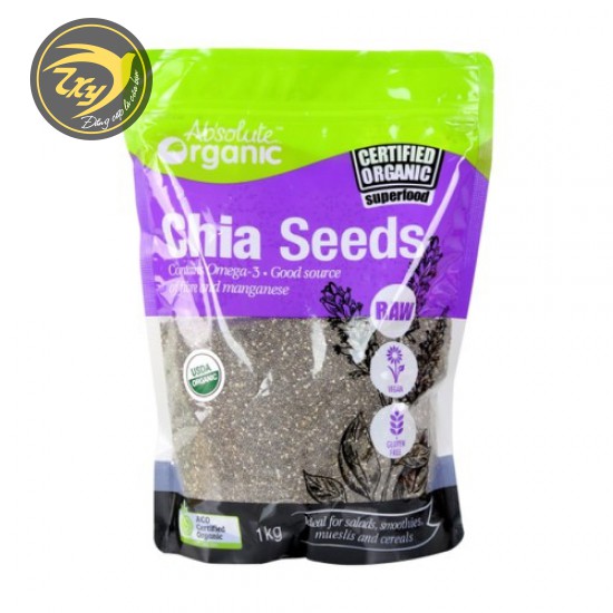 Hạt Chia Seeds Absolute Organic 1kg