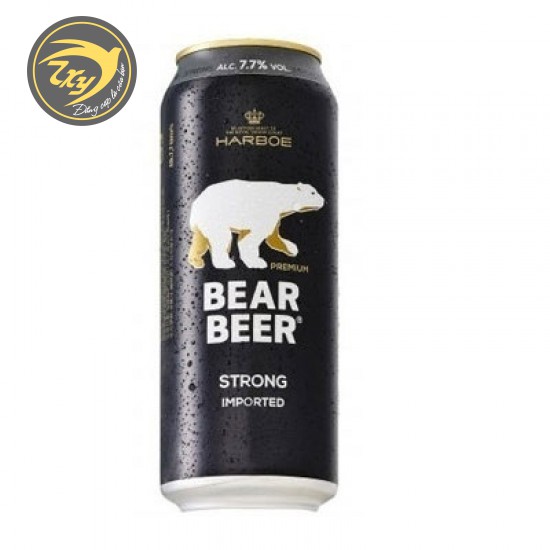 Bia Lon Đức Bear Beer Strong Lager 7,7%