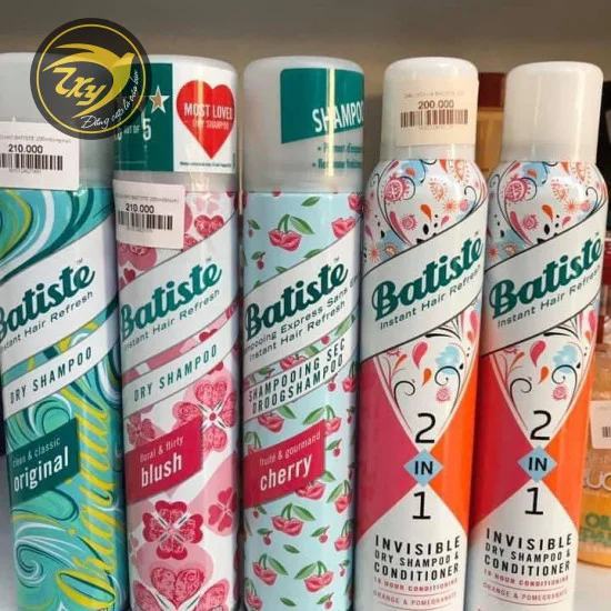Dầu gội khô Batiste Dầu gội khô Batiste