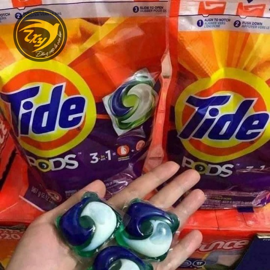 Viên giặt xả Tide Pods MỚI thêm 4 lần giặt