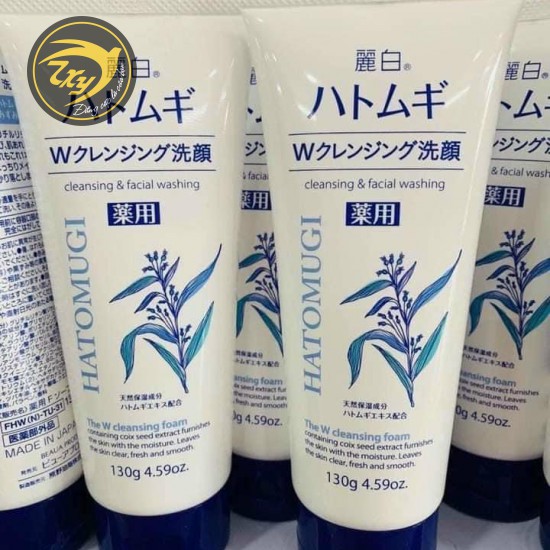 Sửa rửa mặt mầm lúa Hatomugi Naturie Nhật Bản