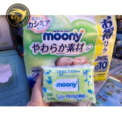 KHĂN GIẤY ƯỚT MOONY NHẬT