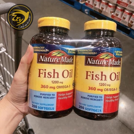 NATURE MADE - FISH OIL OMEGA 3 1200MG