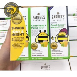 ZARBEE ĐẶC TRỊ HO ĐỜM SIÊU NHẬY Set - 2 Lọ Ngày - 1 Lọ Đêm