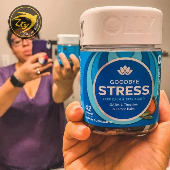 Kẹo dẻo giảm stress Olly Goodbye Stress Kẹo dẻo giảm stress Olly Goodbye Stress