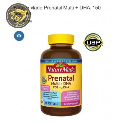 HUỐC BỔ BẦU PRENATAL MULTI + DHA CỦA MỸ 150 Viên
