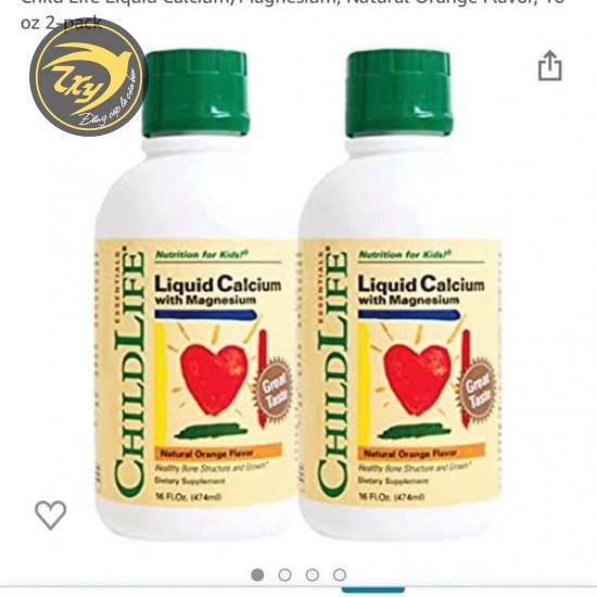 Childlife Liquid Calcium Magnesium