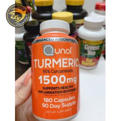 Viên uống tinh chất nghệ Qunol Turmeric 1500mg 180 viên