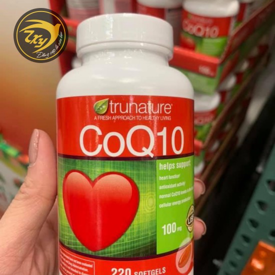 CoQ10 Trunature 100mg thuốc bổ tim mạch rất tốt của Mỹ