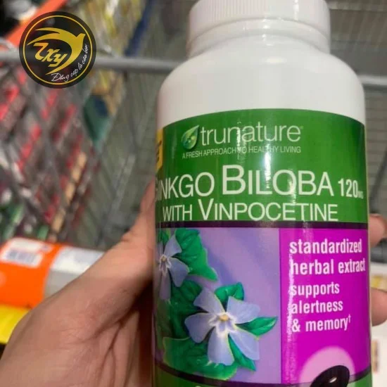 Uống BỔ NÃO GINKO BILOBA HEALTHY CARE Uống BỔ NÃO GINKO BILOBA HEALTHY CARE