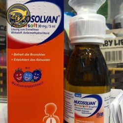 Thuốc ho Mucosoval của Đức dành cho trẻ từ sơ sinh