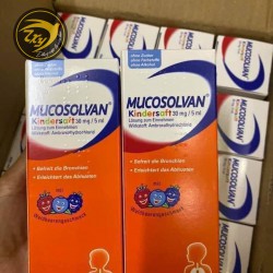 Thuốc ho Mucosoval của Đức dành cho trẻ từ sơ sinh