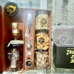 Set quà tết rượu ngoại cao cấp 01