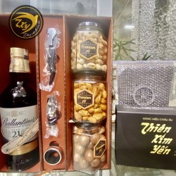 Set quà tết rượu ngoại cao cấp 07