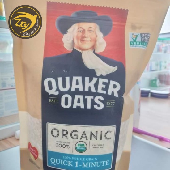 Yến Mạch QUAKER OATS ORGANIC (YẾN MẠCH ÔNG GIÀ) - HÀNG MỸ XỊN 100%